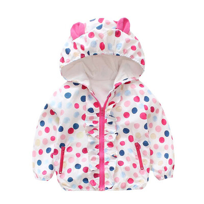 

Newborn Baby Girls Long Sleeves Hooded Jackets Coat Kids Outwear Clothing