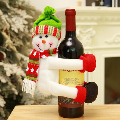 

Tailored Santa Claus Snowman Large Bottle Set Wine Bottle Holder