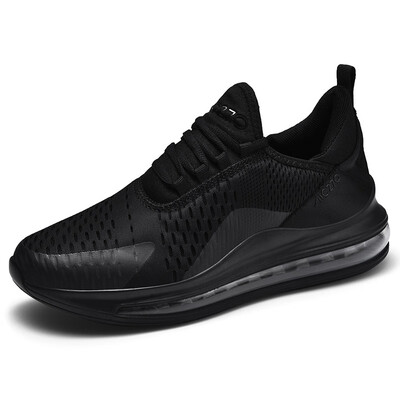 

Autumn full palm air cushion running shoes extra large size flying woven breathable sports shoes elastic shock mens basketball shoes