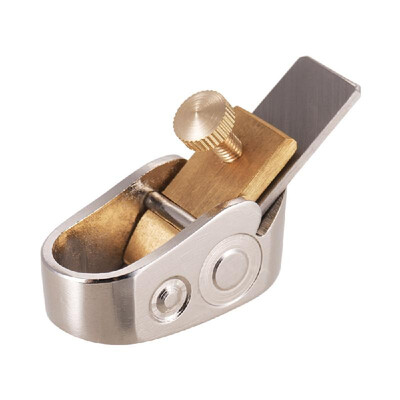

15mm Woodworking Finger Plane Cutter Planer Stainless Steel Luthier Tool Set for DIY Violin Viola Cello Wooden Instrument