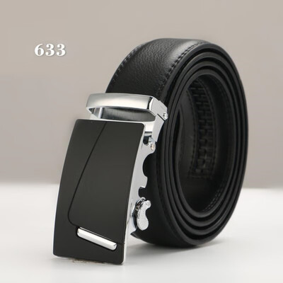 

Brand Fashion Automatic Buckle Genuine Leather Strap Belts For Men Top Quality Automatic Buckle black Belts luxury designer belt