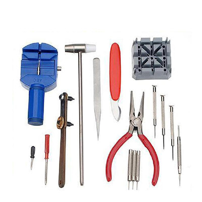 

YD-008 16PCS Watch Repair Tool Kit Professional Case Opener Spring Bar Remover Screwdriver Wristwatch Repair Pin Strap Link Remove