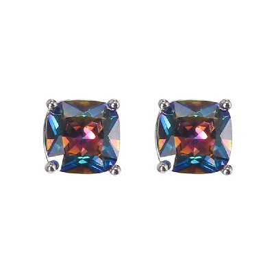 

Stylish Fashionable Stud Earrings Simulated Shinning Fake Diamond Cubic Zirconia Ear Stud