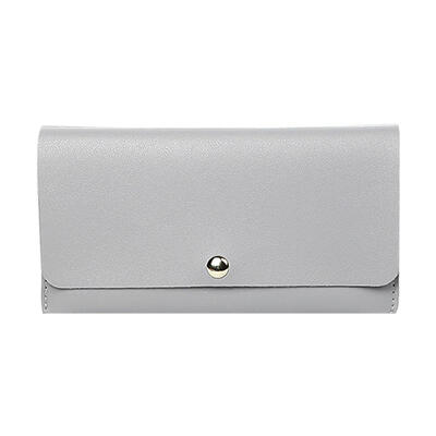 

Fashion Women Portable Clutch PU Leather Wallet Casual Change Messenger Bag