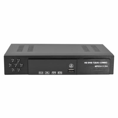 

Smart Digital Satellite TV Receiver DVB-T2DVB-S2 HD Combo Decoder Tuner