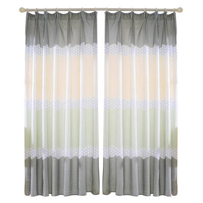 

2pcs Elegant Sheer Voile Tulle Drapes with Hooks Room Decor Windows Curtain