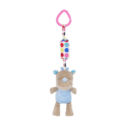 

Tailored Baby Infant Rattles Plush Cute Animal Hanging Play Soft Bed BB Sound Toy