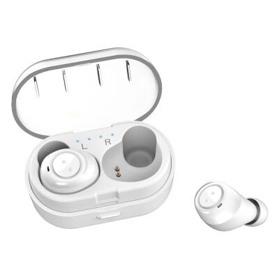 

CP7 Wireless Bluetooth 50 Headset HiFi Earbuds Stereo Sport Earphones rechargeable box battery capacity about 100 hours