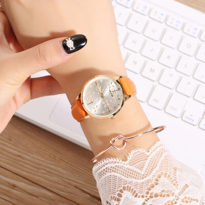 

Couple watch ladies quartz watch Korean version of the simple mens watch waterproof trend casual belt student table