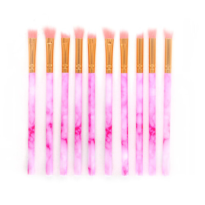 

Gobestart 10 Pcs Makeup Brush Set Professional Face Eye Shadow Eyeliner Foundation Blush