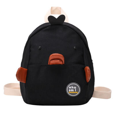 

Cartoon Duck Shaped Travel Backpacks Women Kids School Bags Canvas Knapsack