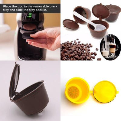 

Reusable Coffee Capsules Cup Filter For Dolce Gusto Refillable Nescafe Holder