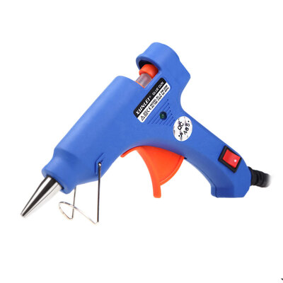 

E20 High Temp Heater Glue Gun 20W Handy Professional with 50 Glue Sticks Graft Repair Tool