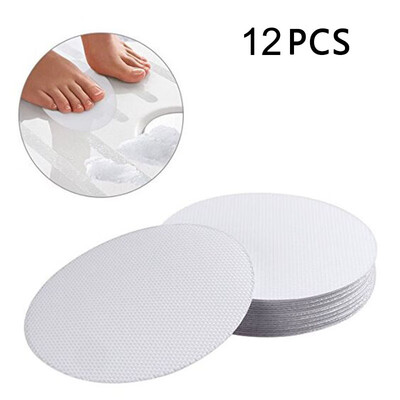 

12 Safety T-Strips Clear Non-Slip Applique Mat Stickers Bath Tub & Shower 15