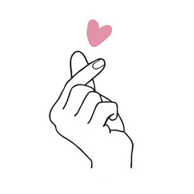 

New Love Heart Gesture Removable DIY Wall Art Sticker Decal Home Room Decoration