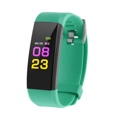 

Color LCD Screen 115 Plus Smart Bracelet Fitness Tracker Heart Rate Blood