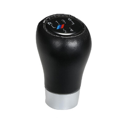 

Car Gear Shift Knob Shifter 5 Speed Leather for BMW 1 3 5 6 Series X1 X3 X5 E60 E61 E65 E83 E84 E90 E91 E92