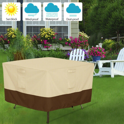 

420PU210D Square Waterproof Garden Square Patio Outdoor Furniture Cover