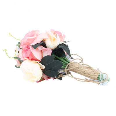 

Greensen Artificial simulation Fake Flower Bridal Bouquet Weeding Party Home Decoration