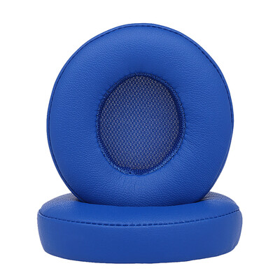

2Pcs Replacement Earpads Ear Pad Cushion for Beats Solo 2 3 On Ear Wireless Headphones Blue