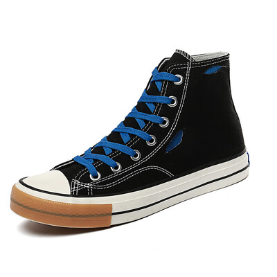 

Fashionable breathable canvas shoes mens shoes