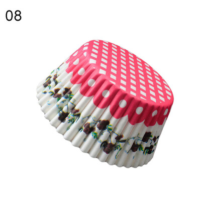

100Pcs Lovely Cupcake Cake Paper Cup Baking Chocolate Glutinous Rice Tray Decor