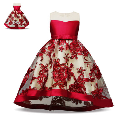 

Christmas Toddler Baby Girl Sequin Bowknot Dress Wedding Party Princess Dress