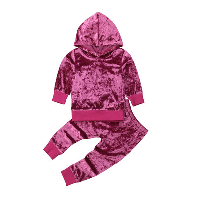 

US 3PCS Newborn Baby Girls Tops Romper Floral Pants Headband Outfits Set Clothes
