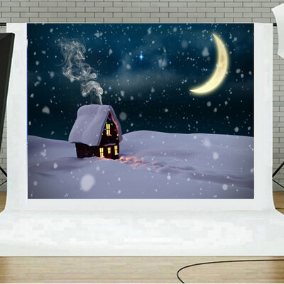 

Toponeto Christmas Backdrops Vinyl Wall 5x3FT Digital Background Photography Studio