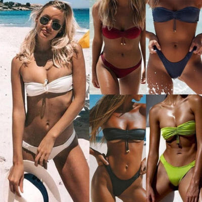 

2018 Strapless Swimsuit Suit Swimwear Sexy Bikini