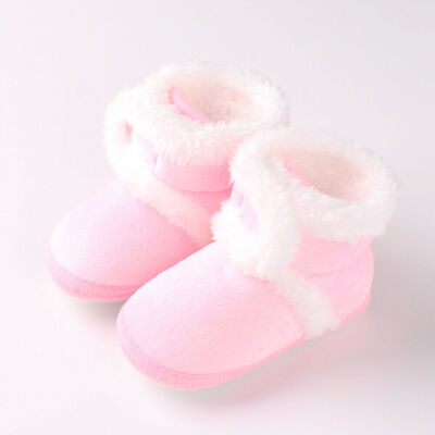 

Baby Girl Boy Snow Boots Winter Booties Infant Toddler Newborn Crib Shoes