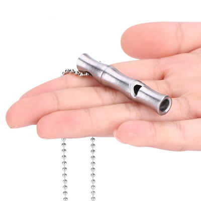 

Greensen Stainless Steel Whistle Outdoor Camping Survival High Decibel Emergency Whistles for Help