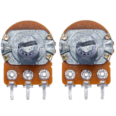 

Rotary Potentiometer Panel Mount for Arduino Pack of 2