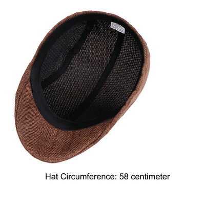 

Autumn Winter Duckbill Ivy Hat Peaked Cap Breathable Cotton Blend Beret Beanie Newsboy Hat Cabbie Headwear Sports Caps