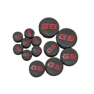 

13 PCS Motorcycle Frame Plug Kit Protector Cover Hole Cover Frame Plugs Decorative Cover Replacement for BMW R1200GS LC Adventure