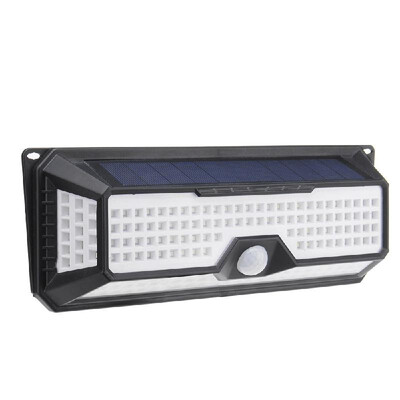 

180LED Solar Security Light 3 Modes Motion Sensor Light Wide Angle Waterproof Outdoor Lamp