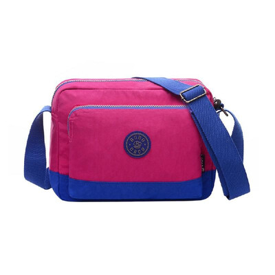 

Fashion Women Nylon Crossbody Bag Zipper Adjustable Strap Pocket Shoulder Bag Computer Bag