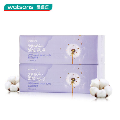 

Watsons Pressing Cotton Pad 100 Pieces X2 Box Cotton Pad Cleansing Cotton Female Makeup Remover Face Cotton Thick Watsons Disposable Face Wash