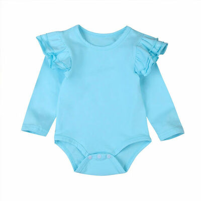 

Newborn Baby Girl Boy Solid Romper Bodysuit Outfits Jumpsuit Sunsuit Clothes
