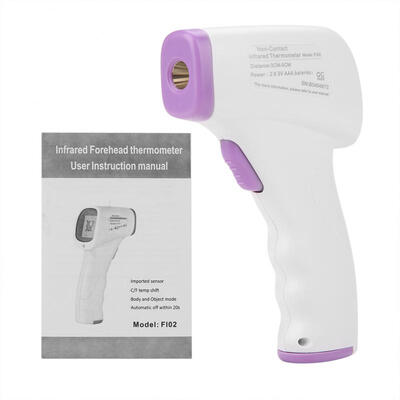 

Greensen New Digital LCD IR Infrared Body Forehead Thermometer Baby Adult Surface Temperature Gun Purple
