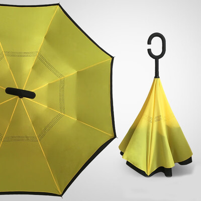 

XIAOYUAN Double-layer umbrella reverse open&close hands-free 13543
