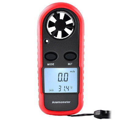

Multifunctional LCD Mini Anemometer Wind Speed Air Velocity Temperature Measurement Beaufort Scale Display