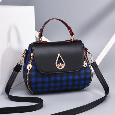 

2019 spring&summer new womens bag handbag Korean version of the simple trend shoulder bag Messenger bag cross-border