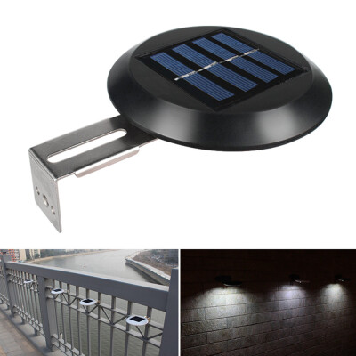 

Gobestart Solar Wall Light 9led Outdoor Waterproof Garden Yard Fence Round Sink Light