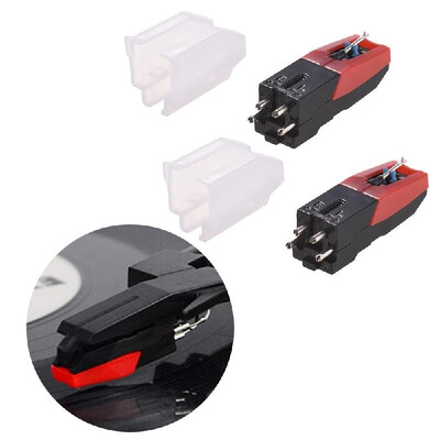 

Universal Phonograph Record Player Turntable Cartridge Repacement Stylus Needle Pack of 2