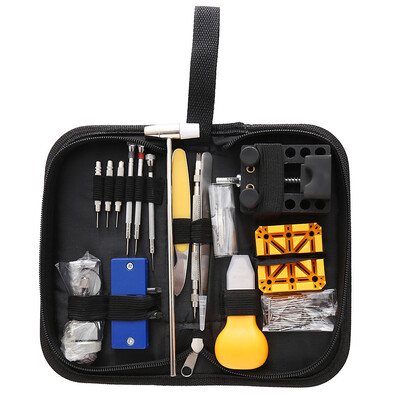 

130pcs Watch Repair Tool Watchmaker Kit Changing Watchband Opening Watchcase Wristwatch Remover Set