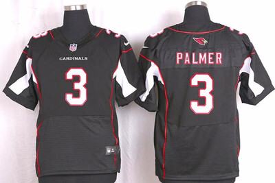 

Mens Nike Arizona Cardinals 3 Carson Palmer Elite Black Alternate NFL Jersey