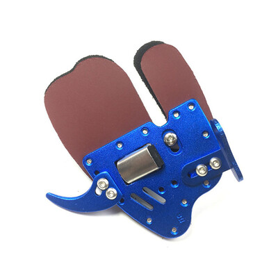 

Archery Finger Tab Protector Guard Leather Glove Protective Practice Sports Gear
