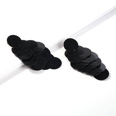 

Solememo Bohemian Resin Stone Dangle Earrings For Women Conch Sequin Wedding Jewelry Hanging Drop Earrings Hot Wholesale E5535