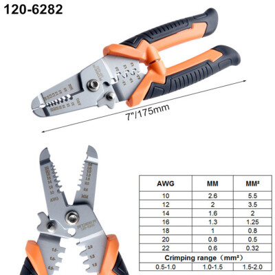 

〖Follure〗Multi-function Household Scissors Crimping Pliers Wire Stripper Wire Cutter